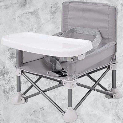 Chaise Bebe - BabyBoosterSeat™ - Gris - Temple bébé