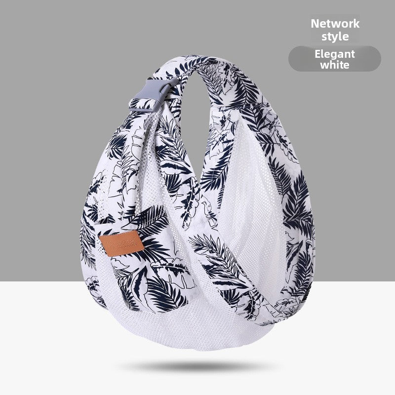 echarpe de portage blanc