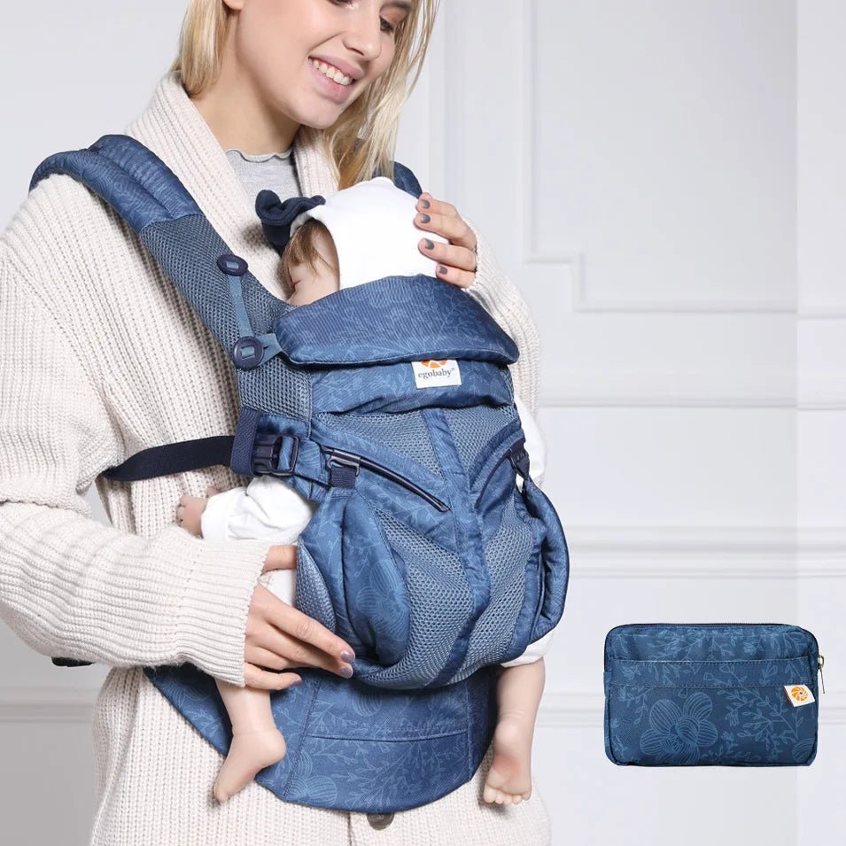 Porte Bebe - BreathBabyBag™ - Bleuprint - Temple bébé