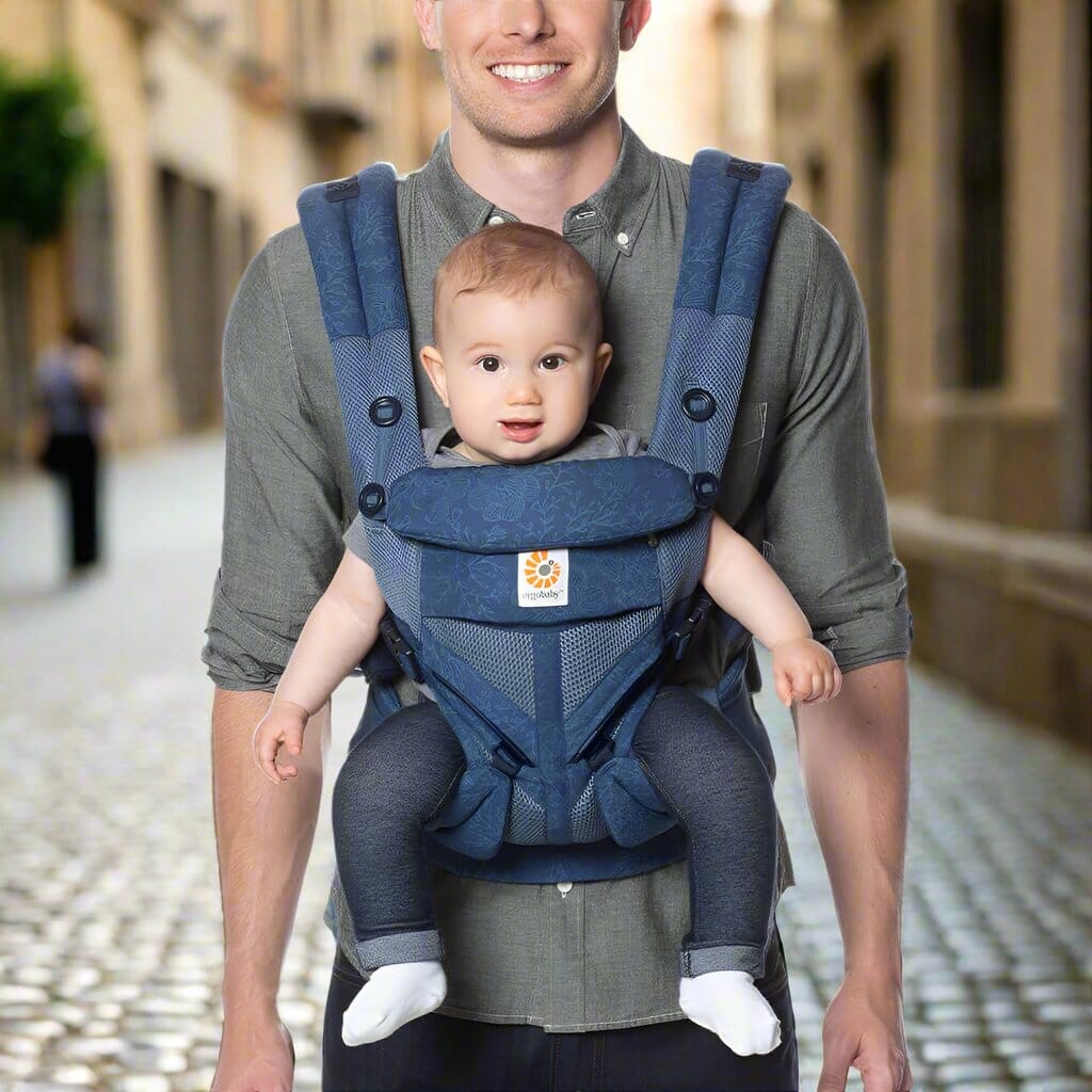 Porte Bebe - BreathBabyBag™ - Bleuprint - Temple bébé