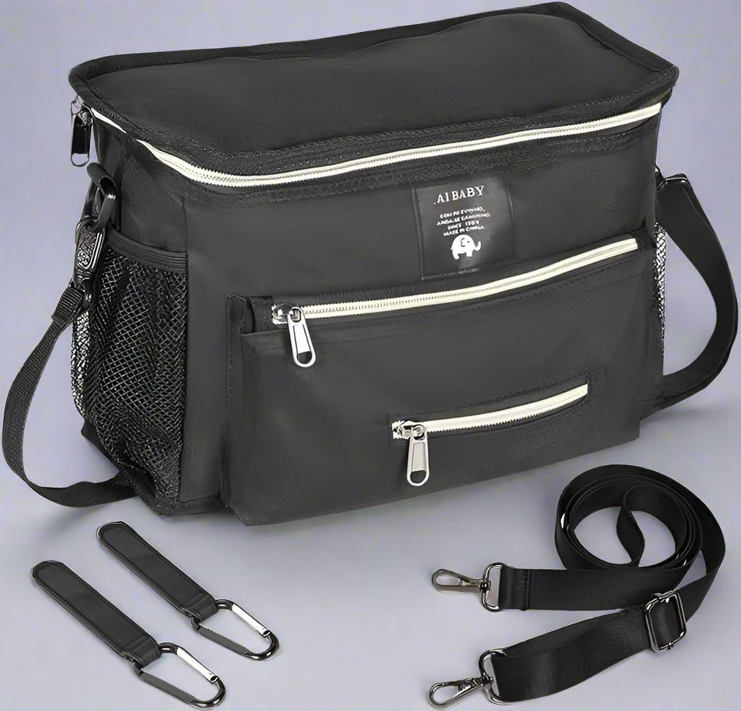 Sac à Langer à Dos - BabyTravel™ - Noir - Temple bébé