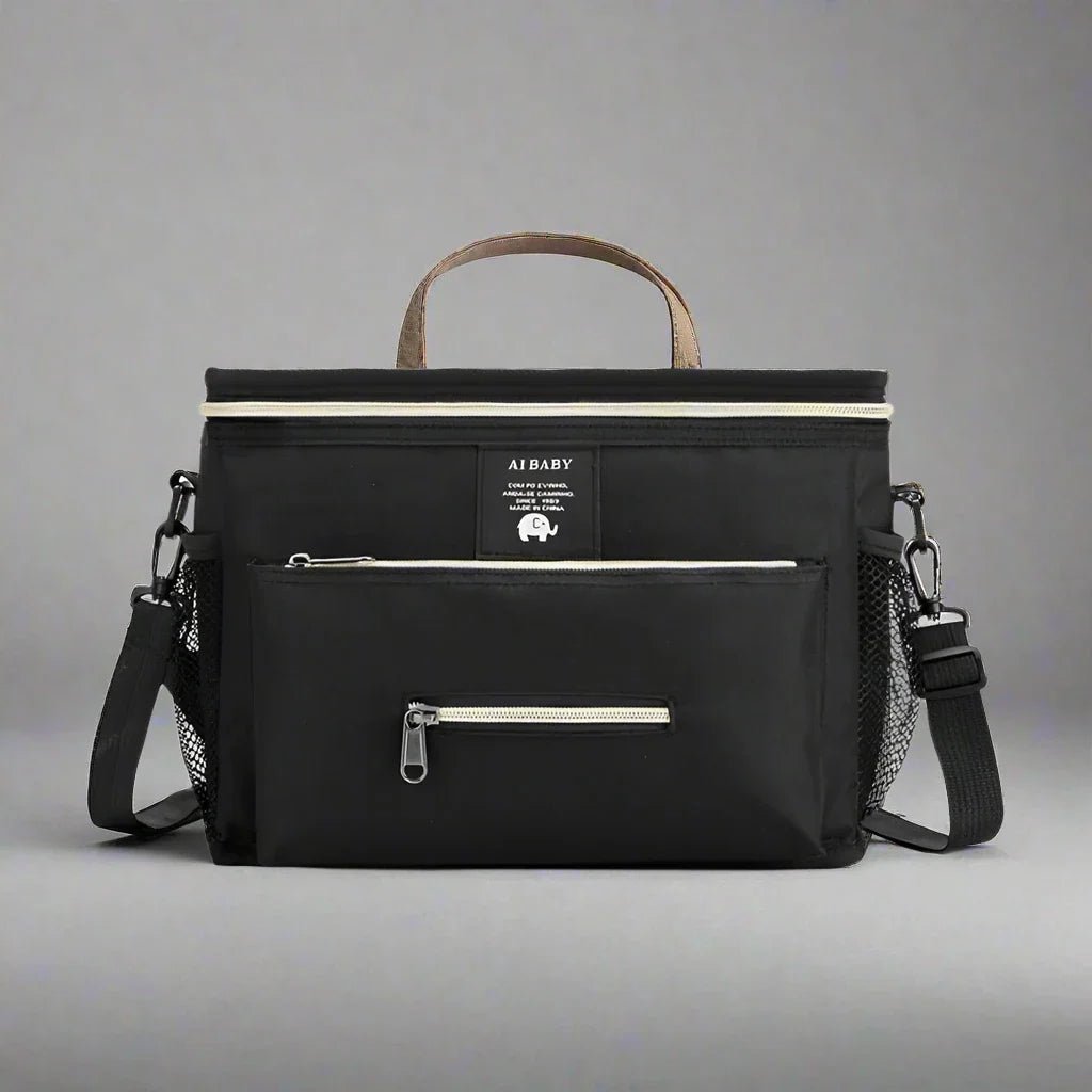Sac à Langer à Dos - BabyTravel™ - Noir - Temple bébé