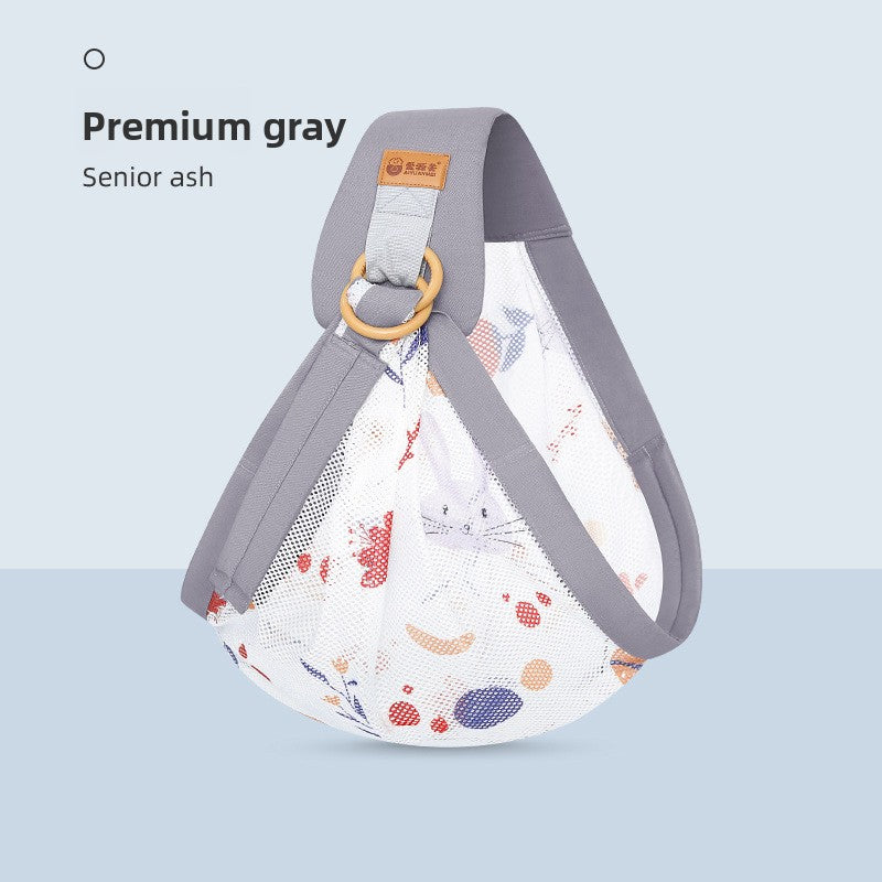 echarpe de portage gris
