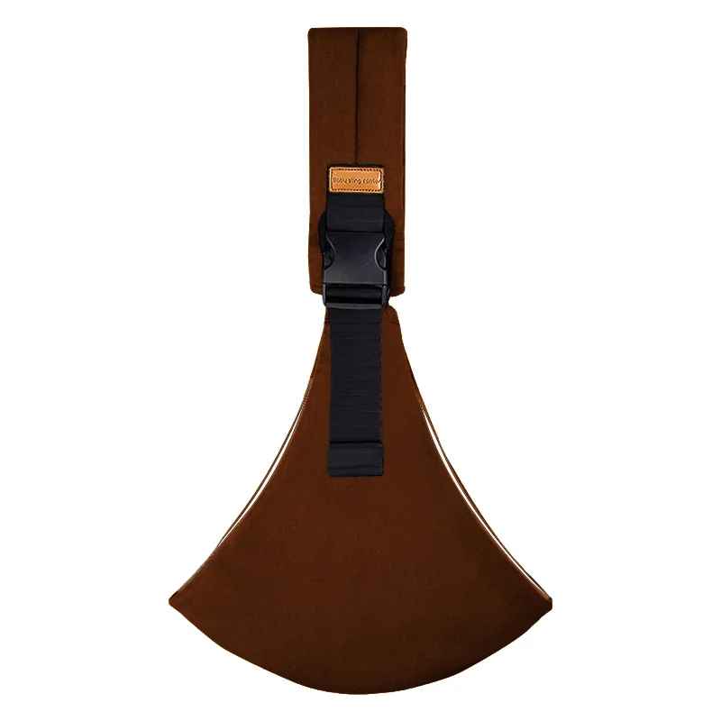 echarpe de portage maron