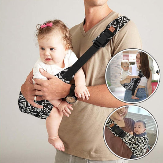 echarpe de portage qui montre different age bebe