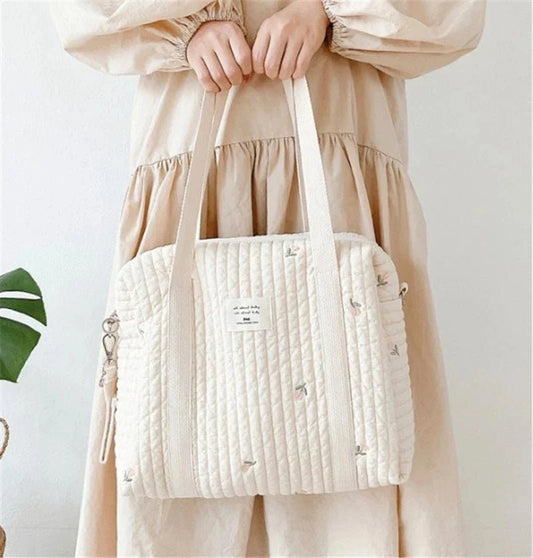 Sac à Dos à Langer - MamHandbags™ - Tulipes - Temple bébé